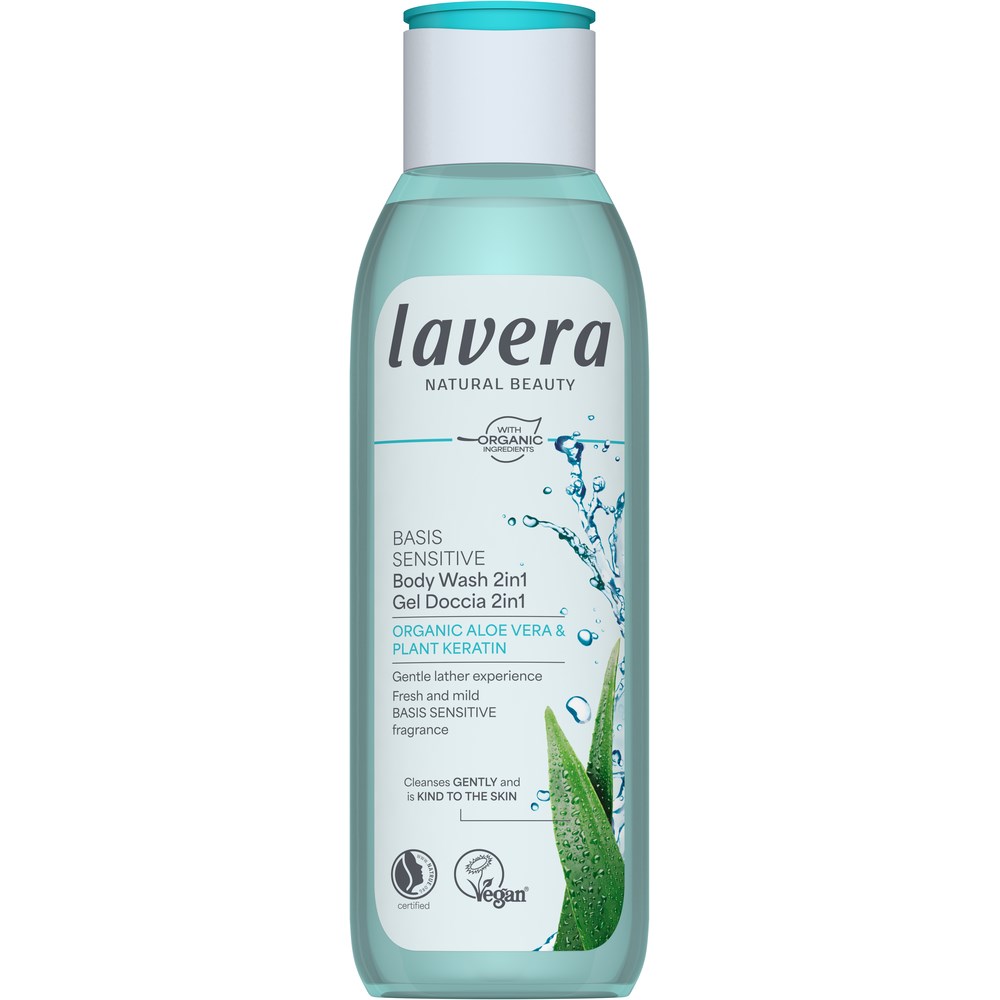 Body Wash 2in1 basis sensitiv - 250 ml - Lavera Body Care