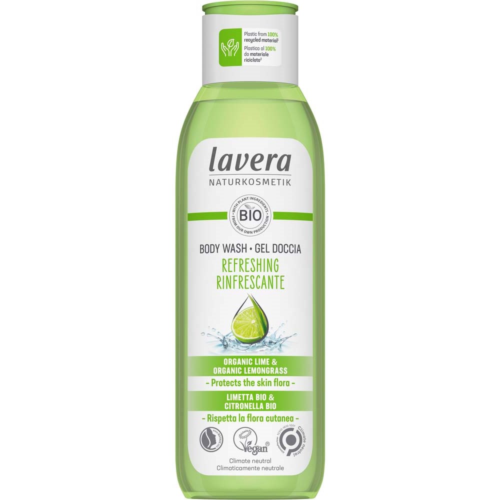 Lavera Body Wash Refreshing 250 ml - żel pod prysznic 250 ml