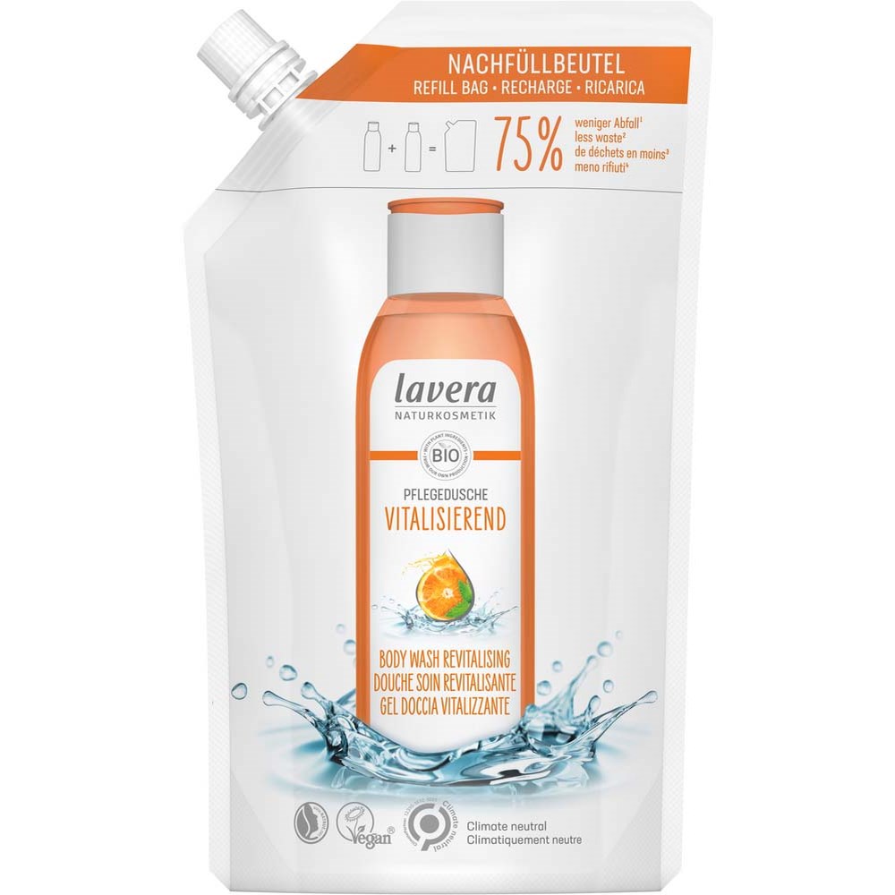 Läs mer om Lavera Body Wash Revitalising Refill 500 ml