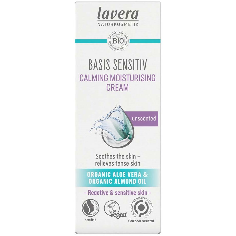 Läs mer om Lavera Basis Sensitiv Calming Moisturising Cream 50 ml