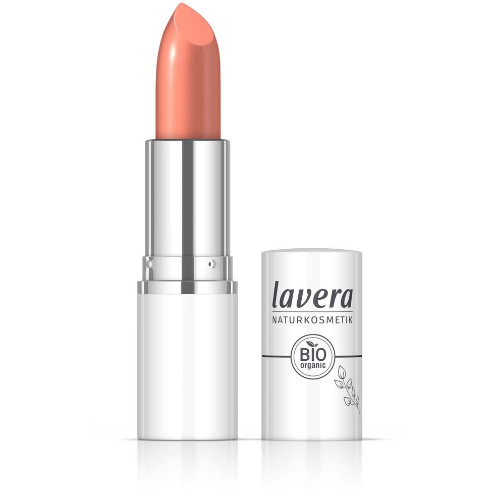 Läs mer om Lavera Cream Glow Lipstick Pink Grapefruit 05