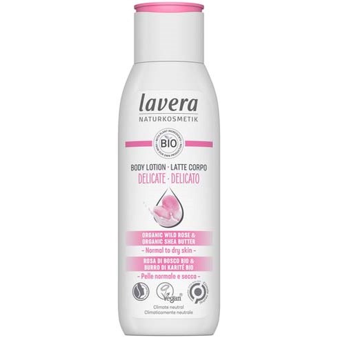 Lavera Delicate Body Lotion 200 ml billede