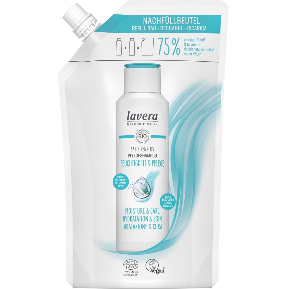 Läs mer om Lavera Family shampoo refill bag 500 ml