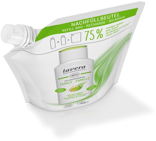 Lavera Family shampoo refill bag