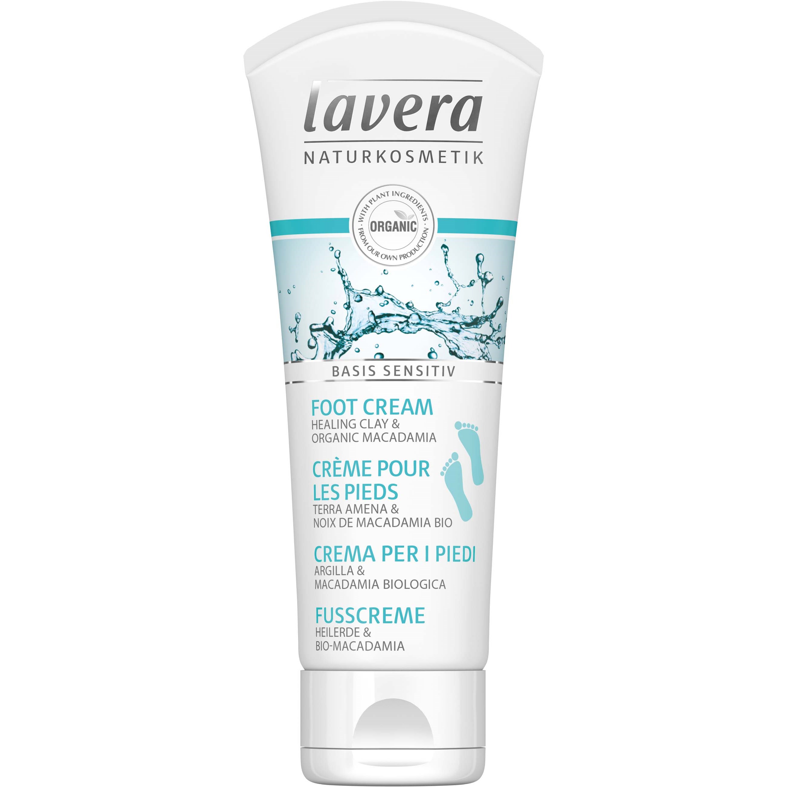 Läs mer om Lavera Basis Sensitiv Foot Cream 75 ml