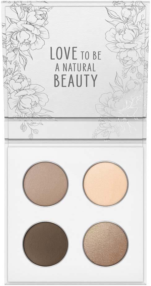 Lavera Glorious Mineral Eyeshadows Lovely Nude 01 4 x 0,8 g