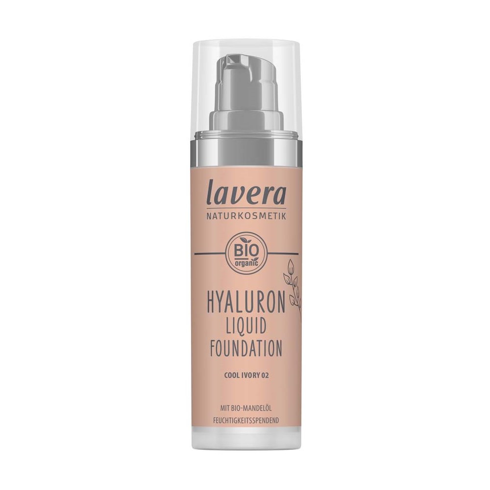 Lavera Lavera Hyaluron Liquid Foundation Cool Ivory 02