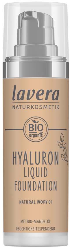 Lavera Hyaluron Liquid Foundation Natural Ivory 01