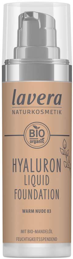 Lavera Hyaluron Liquid Foundation Warm Nude 03