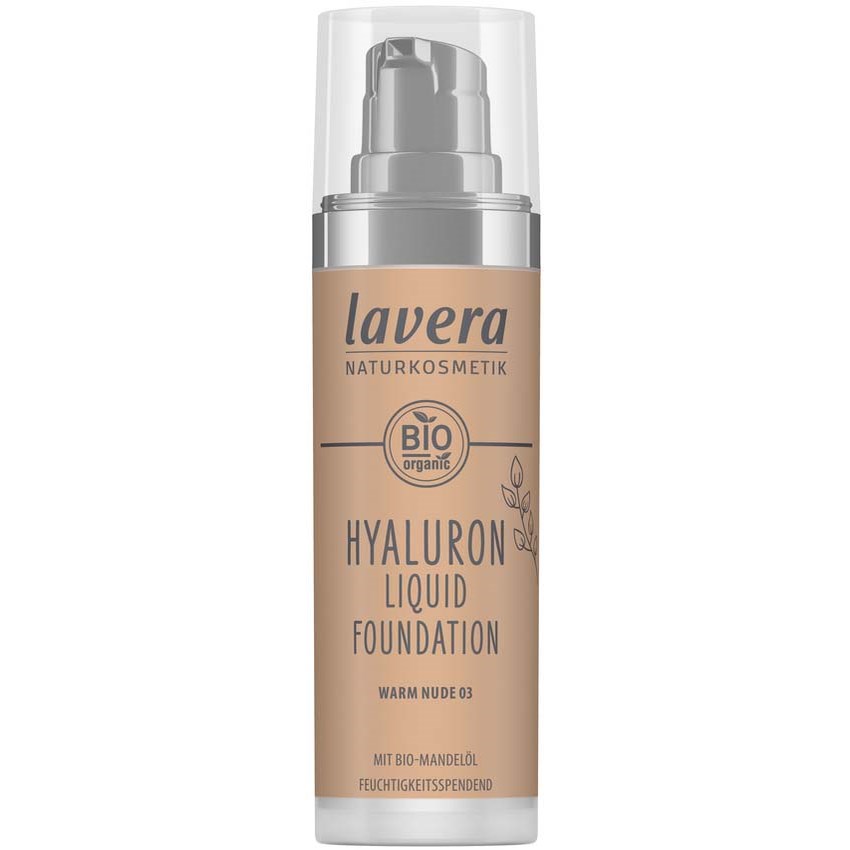 Lavera Hyaluron Liquid Foundation Warm Nude 03 billede