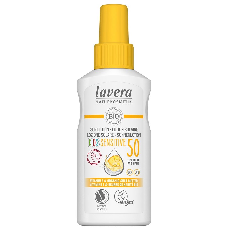 Läs mer om Lavera Kids Sun Lotion Sensitive SPF 50 100 ml