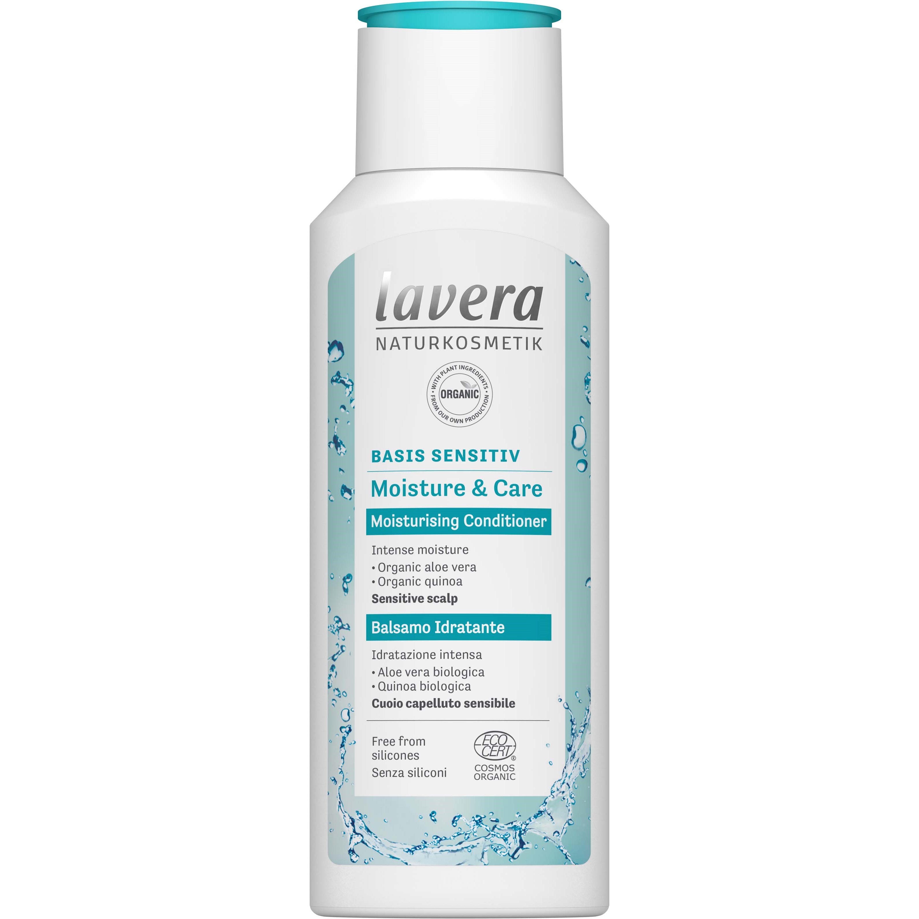 Läs mer om Lavera Basis Sensitiv Moisture & Care Conditioner 200 ml