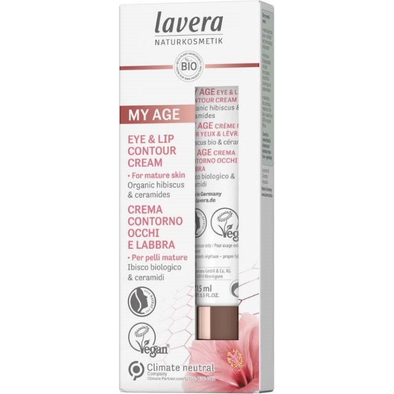 Läs mer om Lavera MY AGE Eye & Lip Contour Cream 15 ml