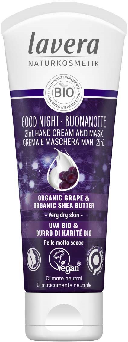 Lavera Lavera Night Hand Cream & Mask 75 ml