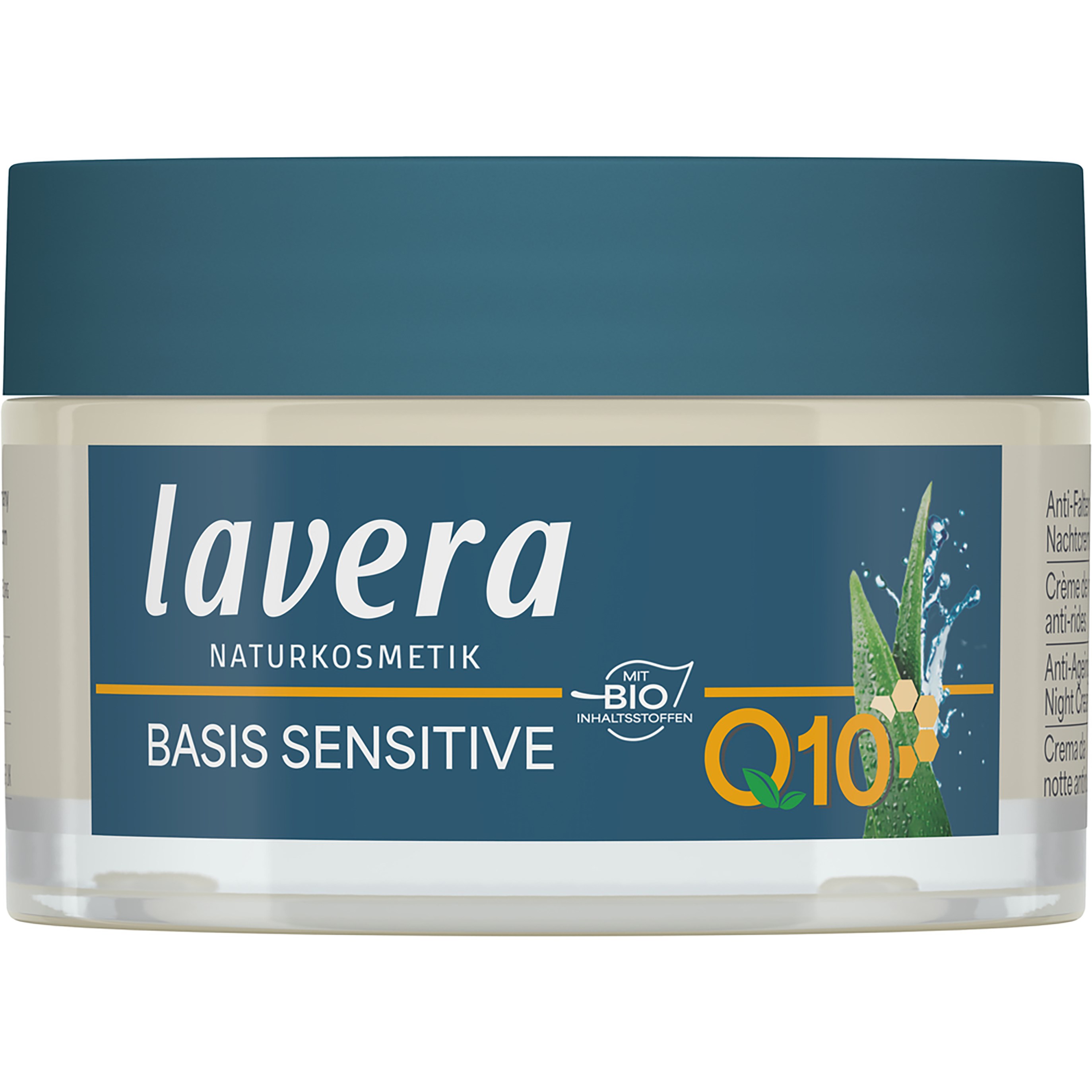 Lavera Basis Sensitiv Q10 Anti-Ageing Night Cream 50 ml billede