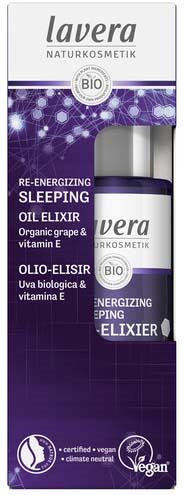 Lavera ReEnergizing Sleeping Oil Elixir 30 ml