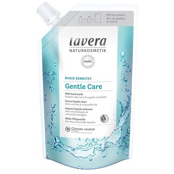 Läs mer om Lavera Basis Sensitiv Refill Pouch Basis Gentle Hand Wash 500 ml
