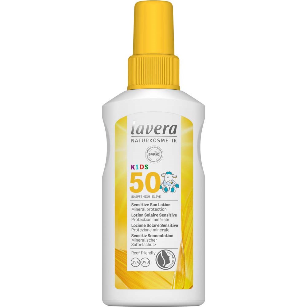 Läs mer om Lavera Sensitive Sun Lotion Kids SPF50 100 ml