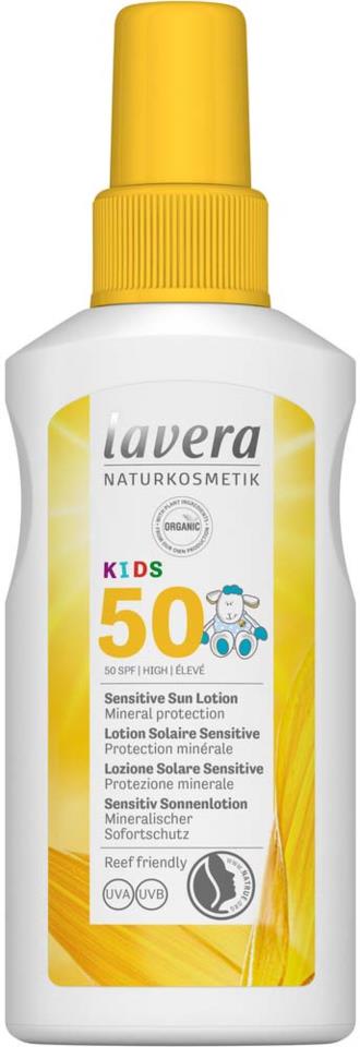 Lavera Sensitive Sun Lotion Kids SPF50 100 ml