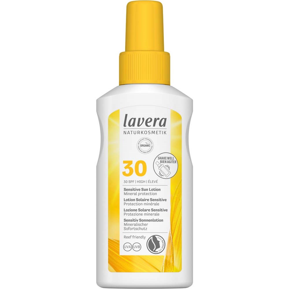Läs mer om Lavera Sensitive Sun Lotion SPF30 100 ml