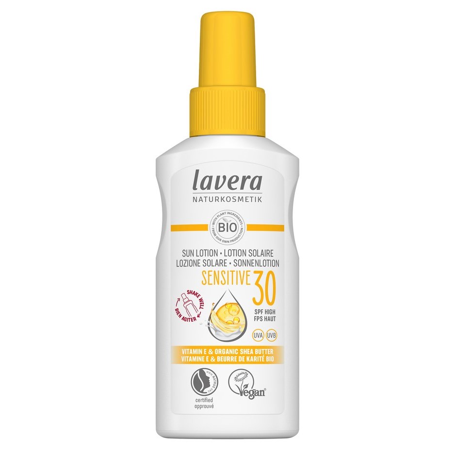 Läs mer om Lavera Sun Lotion Sensitive SPF 30 100 ml