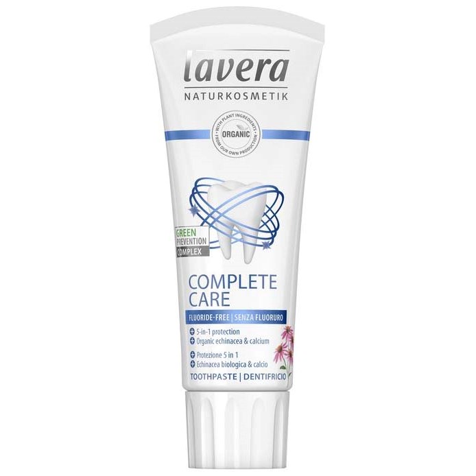 Läs mer om Lavera Toothpaste Complete Care Fluoride Free 75 ml