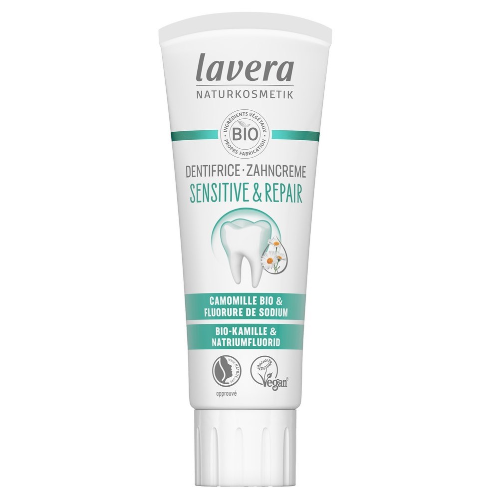Läs mer om Lavera Toothpaste Sensitive & Repair 75 ml