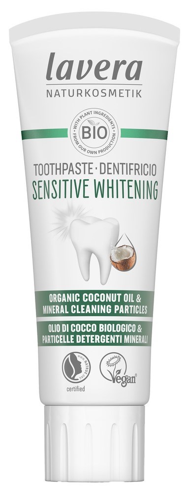Lavera Toothpaste Sensitive Whitening 75 ml
