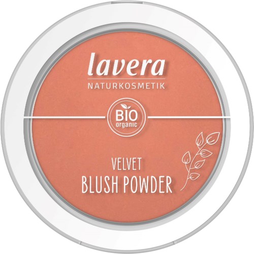 Румяна Lavera Velvet Blush Powder бархатистые, оттенок Rosy Peach 01, 5 г — фото 3