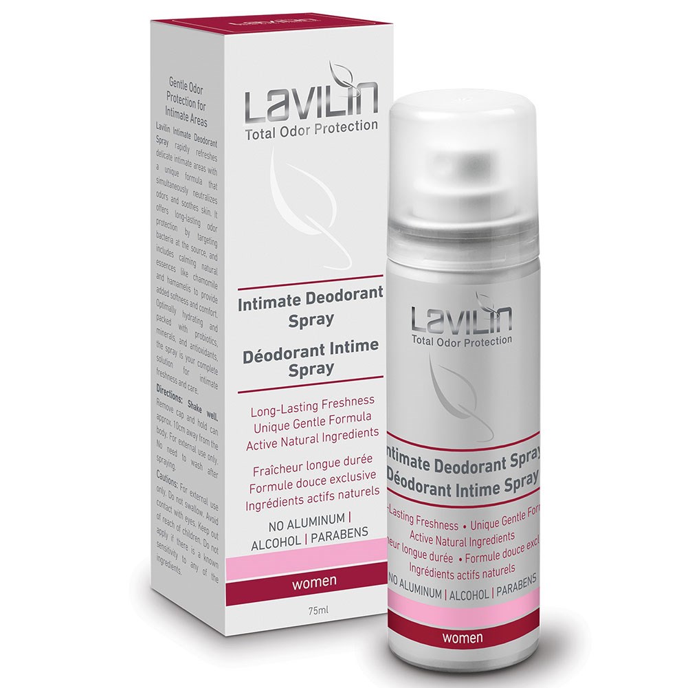 Läs mer om Lavilin Lavilin Intimate Deodorant Spray Probiotic 75ml 75 ml
