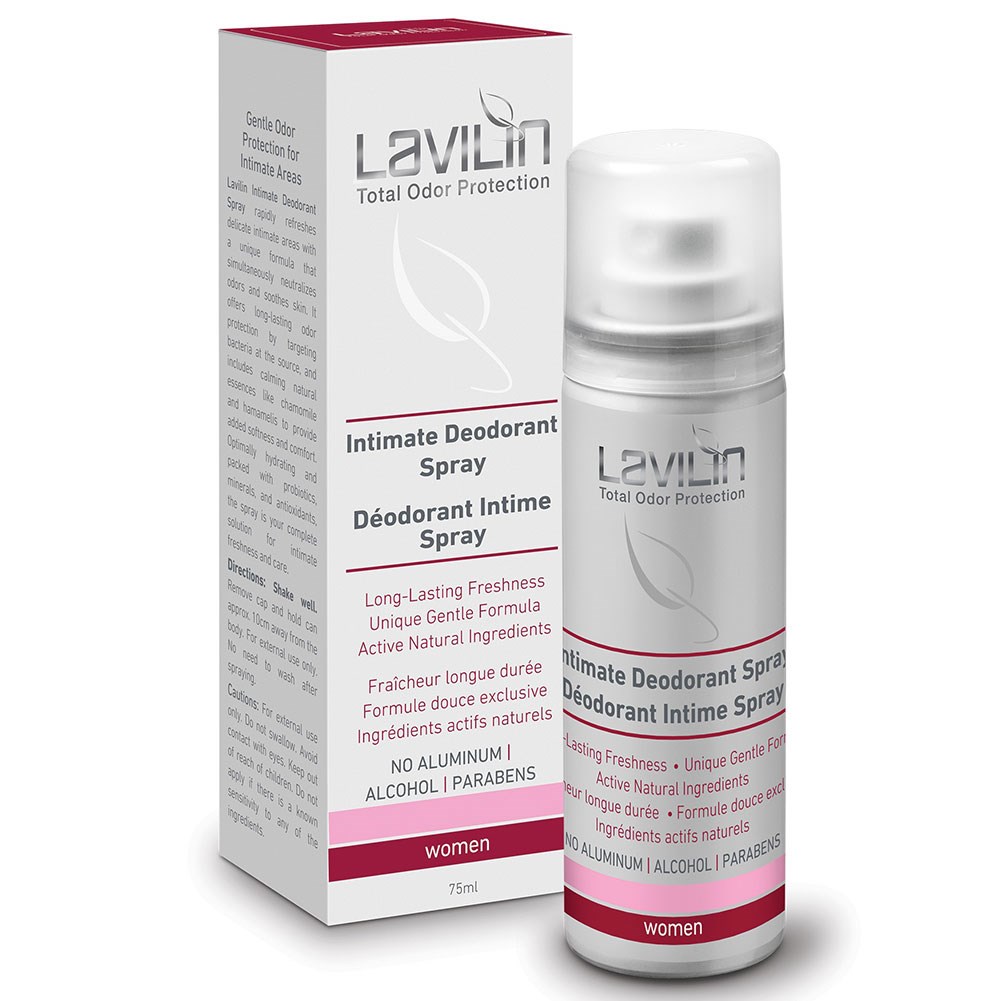Lavilin Lavilin Intimate Deodorant Spray Probiotic 75ml 75 ml billede