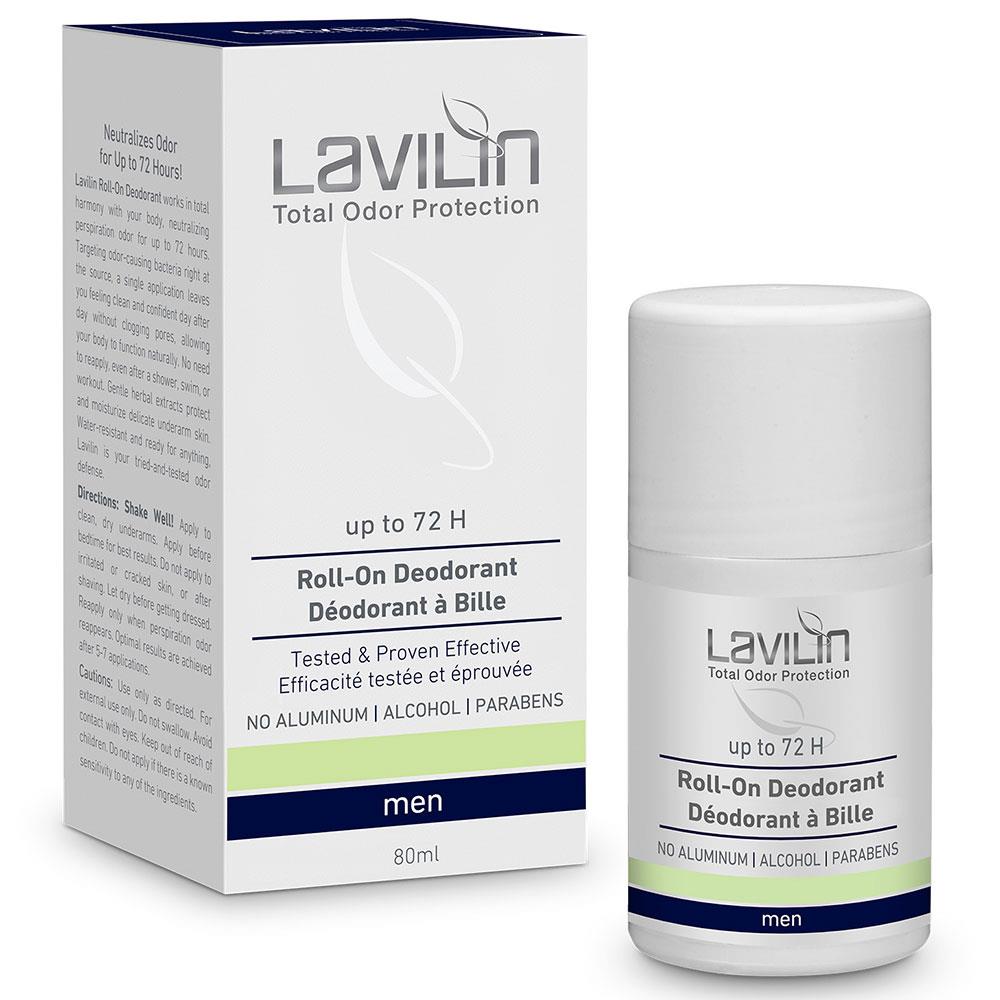 Lavilin Roll-on Deodorant 72h Men Probiotic 80 ml | lyko.com