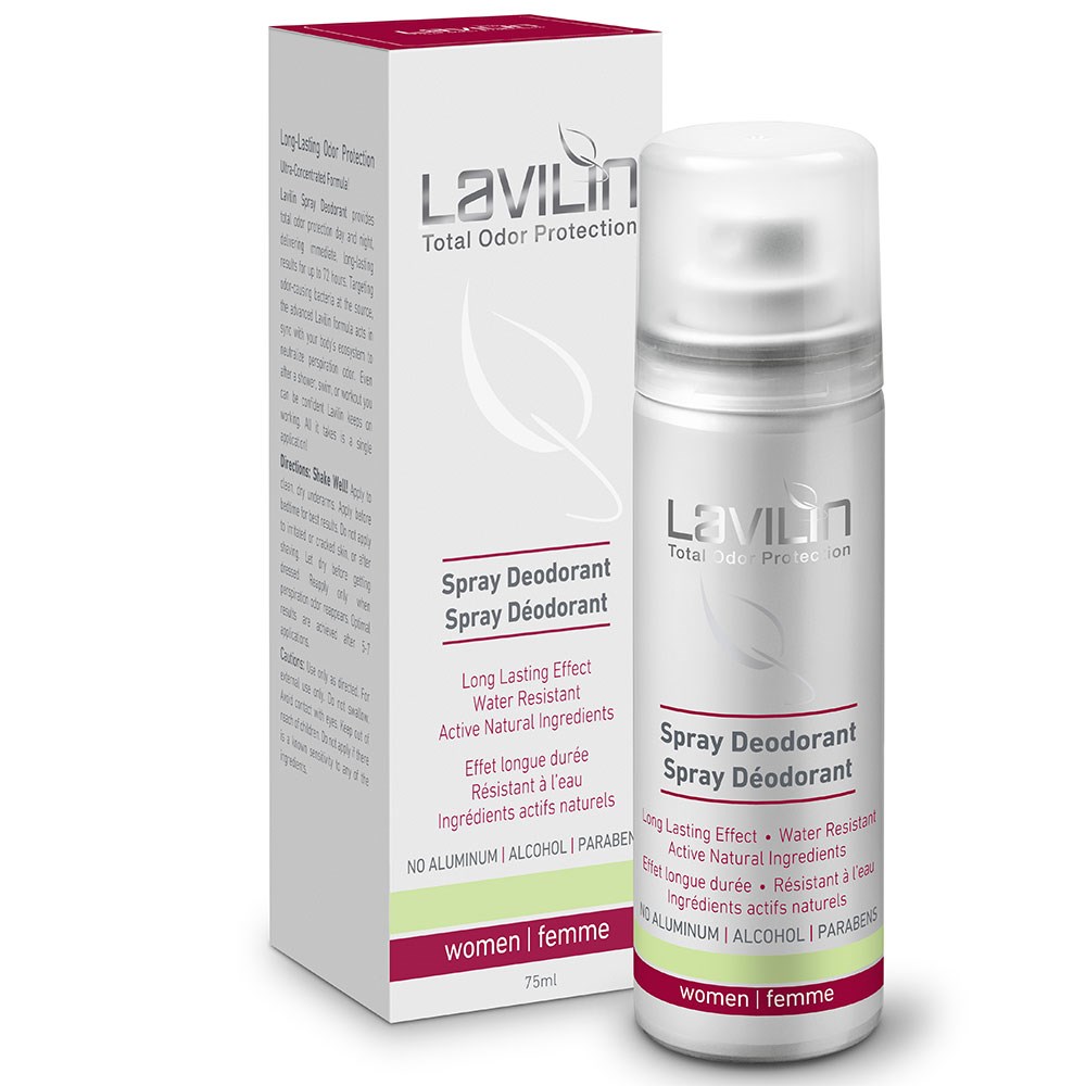 Läs mer om Lavilin Spray Deodorant Women Probiotic 75 ml