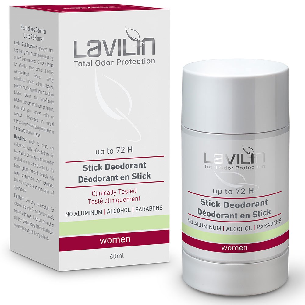Bilde av Lavilin Stick Deodorant 72h Women Probiotic 60 Ml