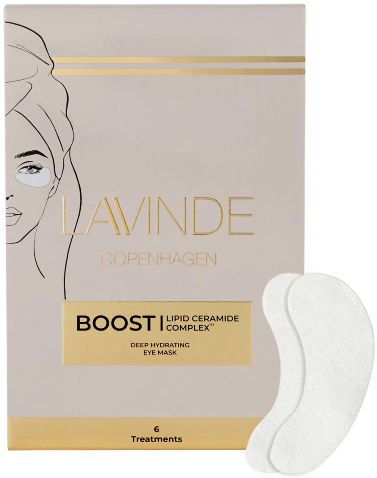 Lavinde Copenhagen BOOST - Deep Hydrating Eye Mask 6 st