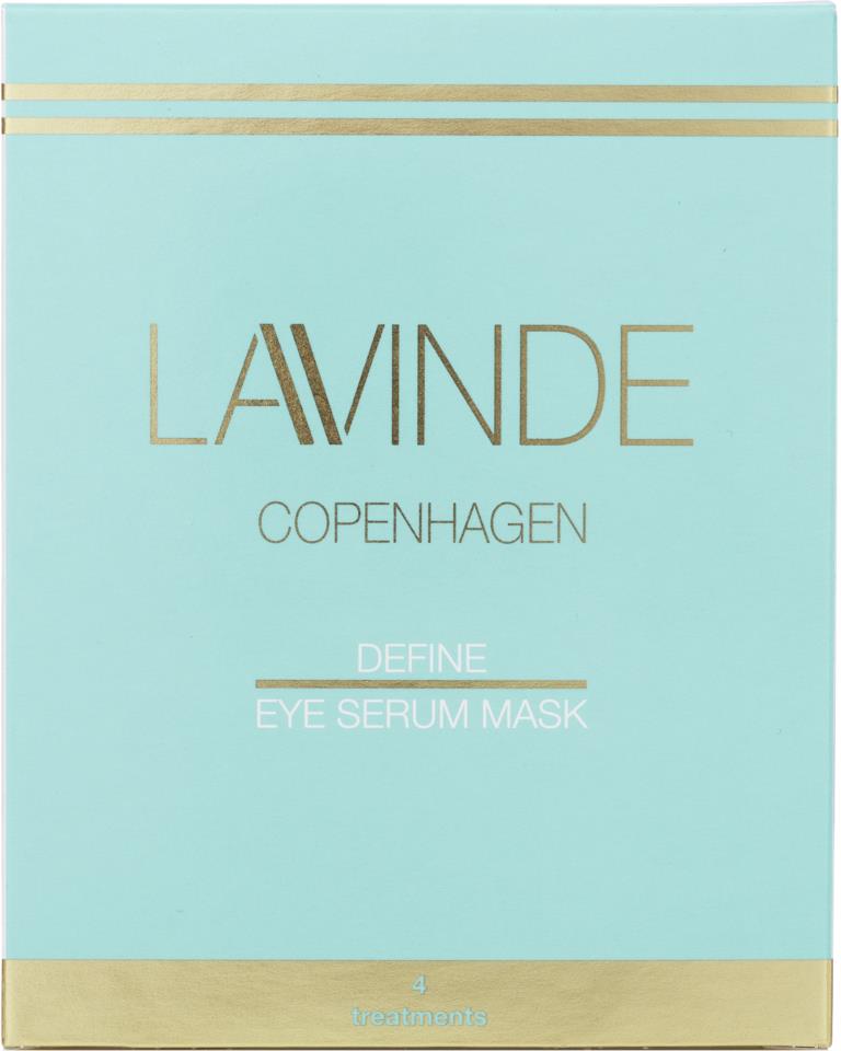 Lavinde Copenhagen DEFINE - Eye Serum Mask 4 St