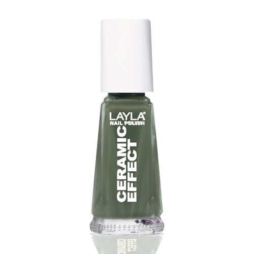 Layla Ceramic Effect Khaki Green 35