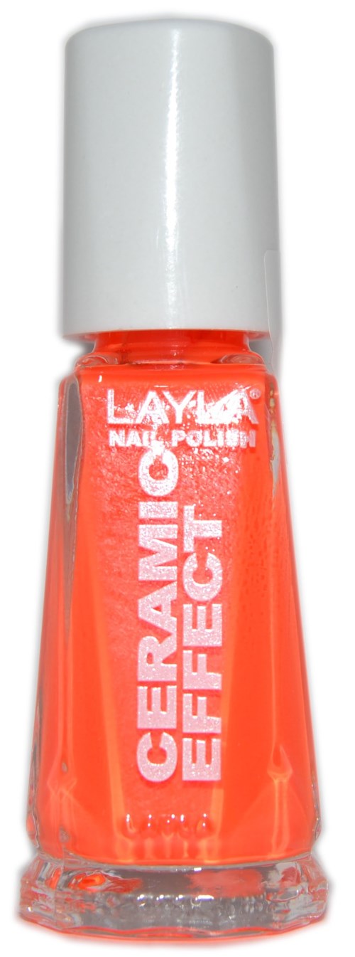 Layla Ceramic Effect Orange Flou