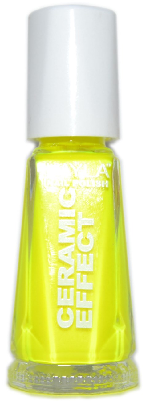 Layla Ceramic Effect Yellow Fluo