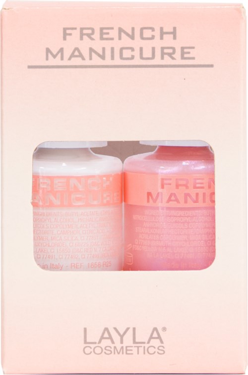 Layla Fransk Manikyr Kit 03 Light Pink