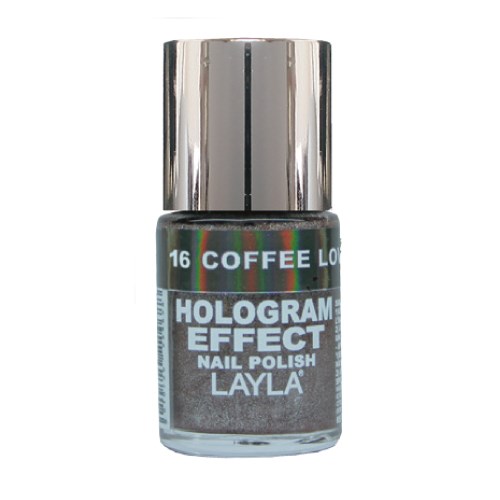 Layla Hologram Effect Coffe Love 16