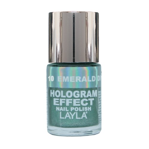 Layla Hologram Effect Emerald Divine 10