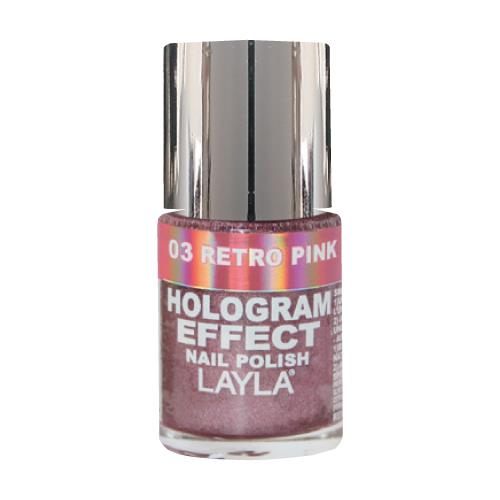 LAYLA Hologram Effect Retro Pink 03
