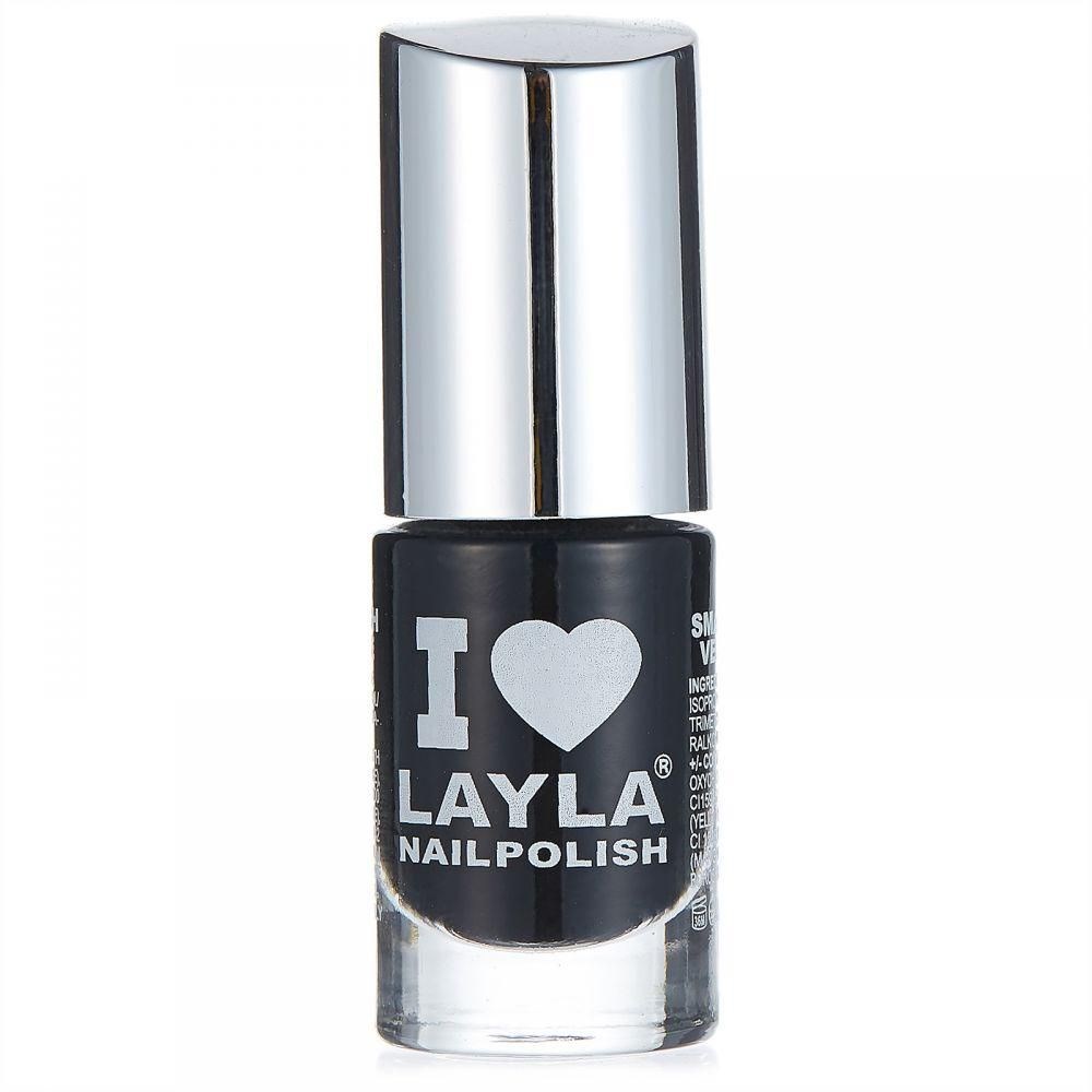 Layla I love Layla Blacky Nagellack Blacky Nail Polish Layla I love Layla Blacky Nagellack Blacky Nail Polish