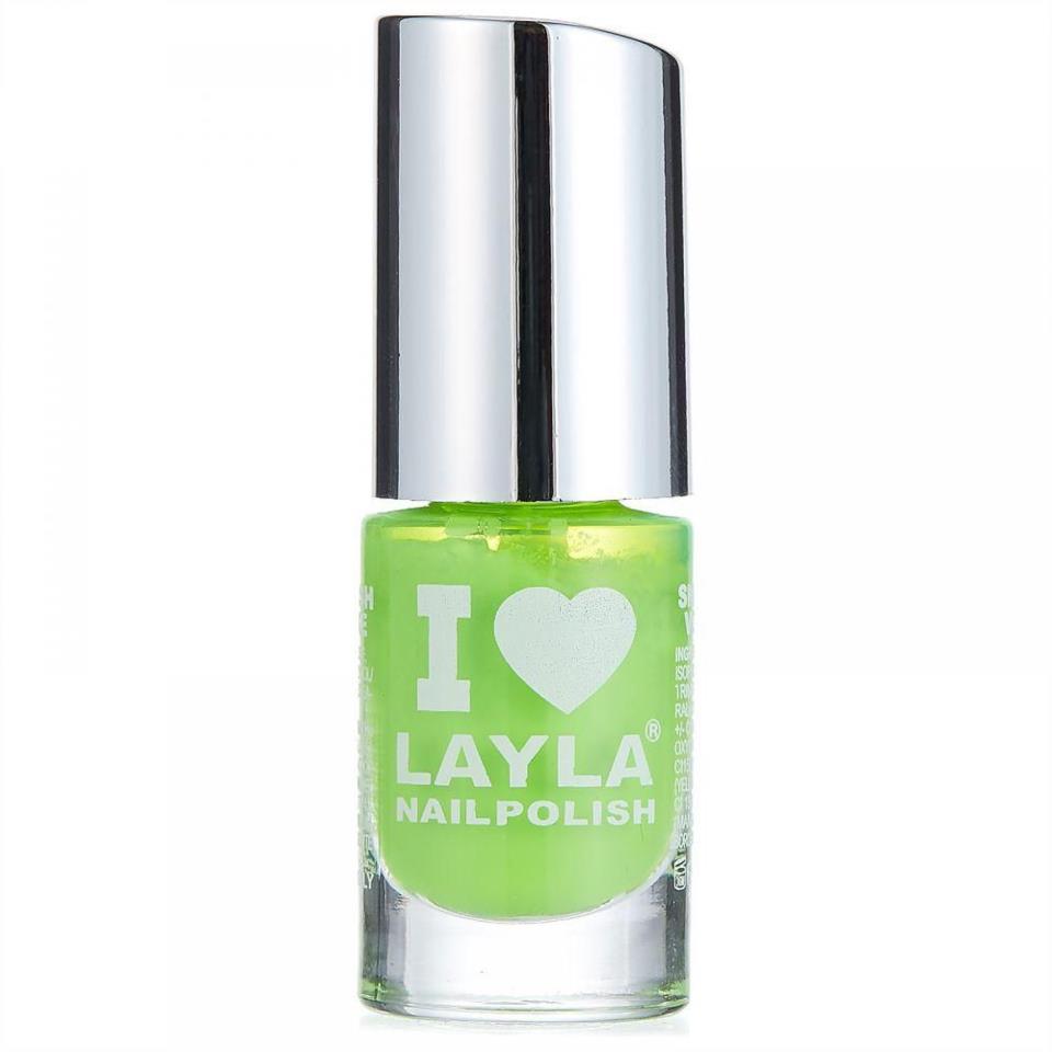 LAYLA I love Layla Light Green Fluo Nail Polish