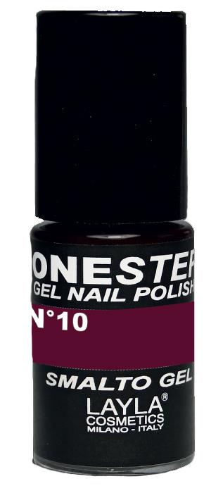 LAYLA One Step Gel Nail Polish Red In Brown