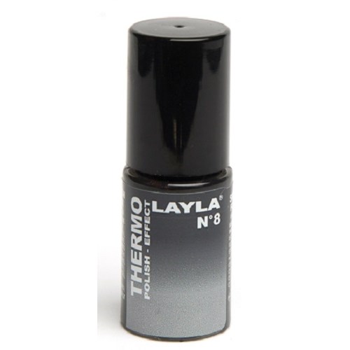 Layla Thermo Nail Black to Grey 8 Layla Thermo Nail Black to Grey 8