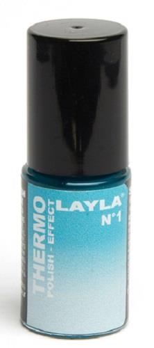 LAYLA Thermo Nail Dark To Light Blue 1