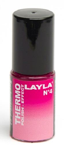 LAYLA Thermo Nail Dark To Light Pink 4
