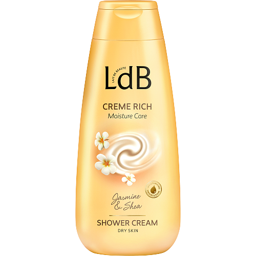Alternativ bild 1 för LdB Creme Rich Jasmine Shower Cream 250 ml